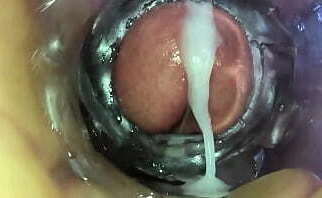 flashlight cumshot compilation