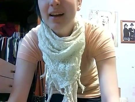 Sweet immature shows big tits