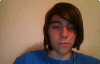 Straight guys feet on webcam #112