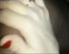 Black cock cums on white chick