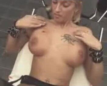 Sticking needles into