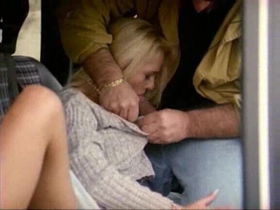 Blonde fucked side road