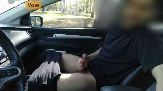 almost caught when Jerking PUBLIC Park