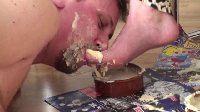 Bizarr Lady Jessica prepared special humiliation garbage slave Joschi.