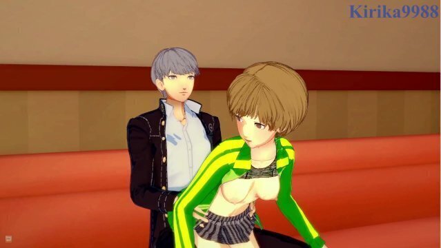Satonaka Narukami have deep fucking karaoke room. Persona Hentai