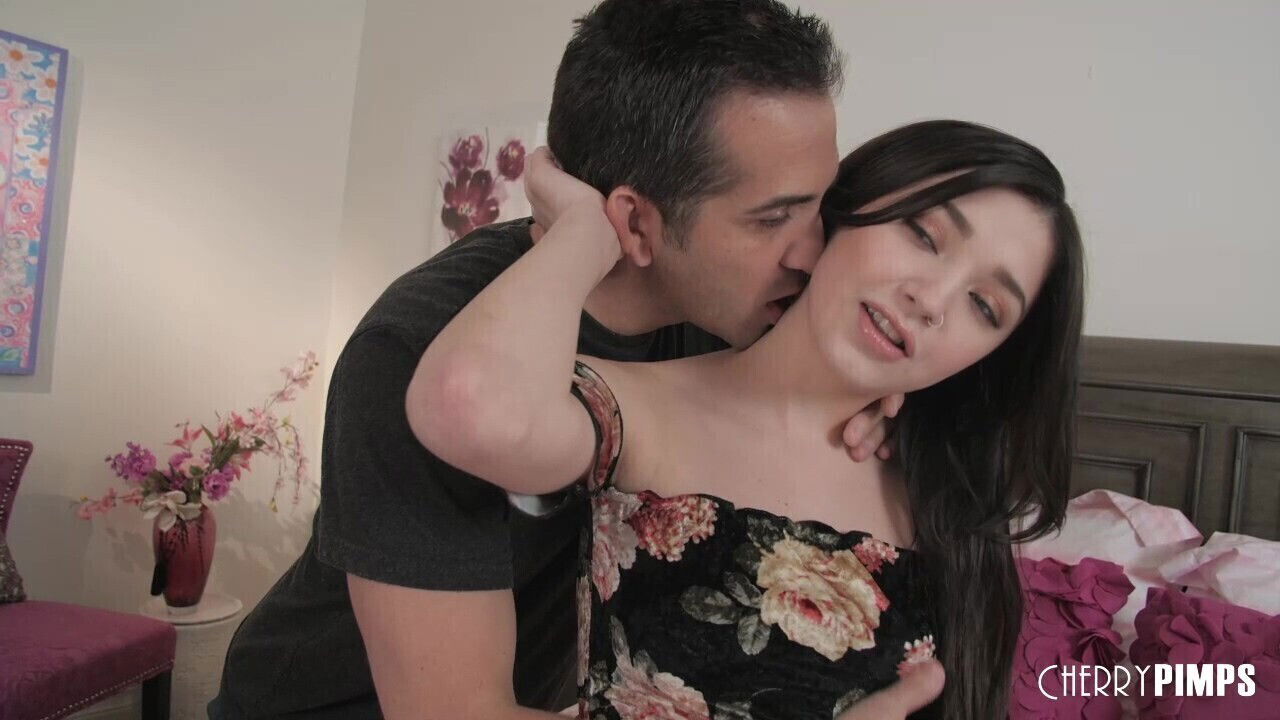 Petite Teen Luna Daniels Loves Licking Balls and Sucking Cock Before Fucking Cowgirl and Doggystyle