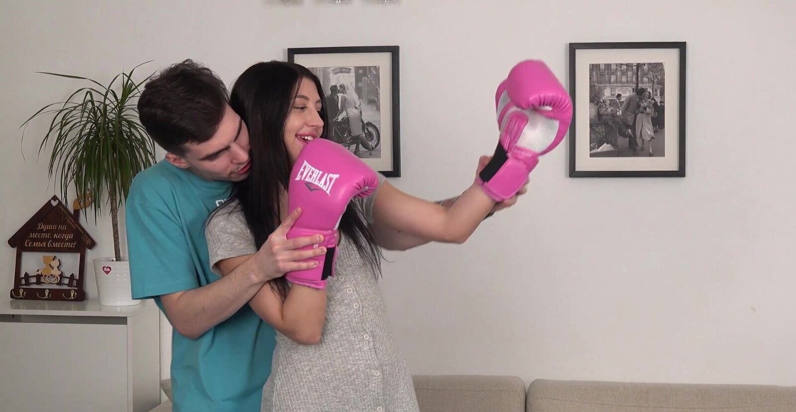 Shaved pussy darling Julia Moon gets fucked hard crush