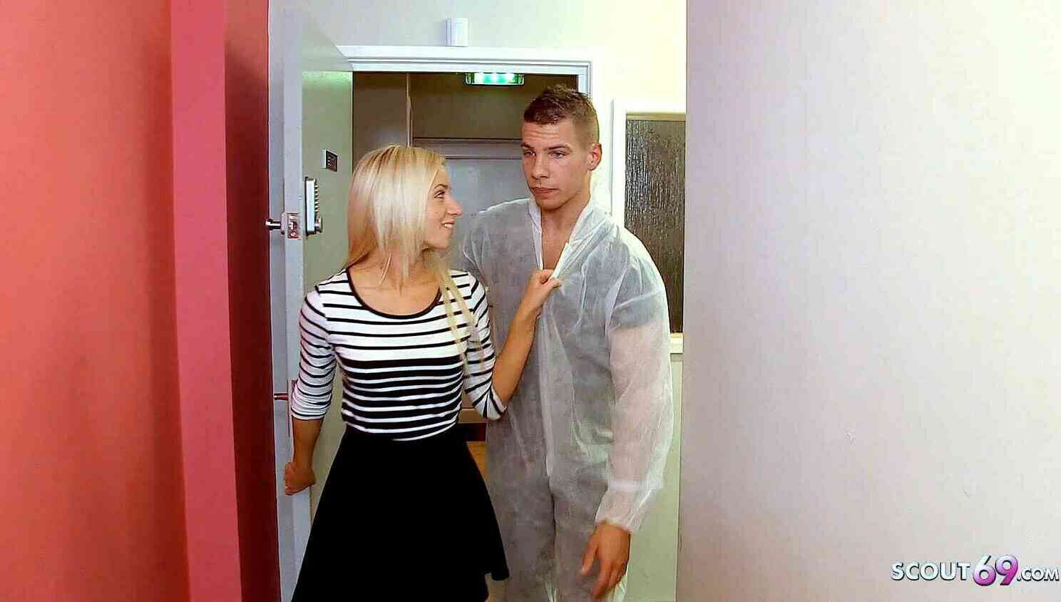 SKINNY OFFICE GIRL KIARA LORD GETS SECRET FUCK WORK