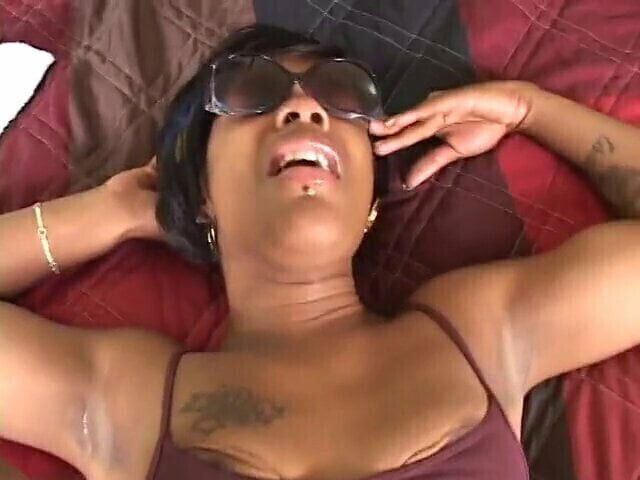 Whistle bait black queen moans gets banged hard doggystyle