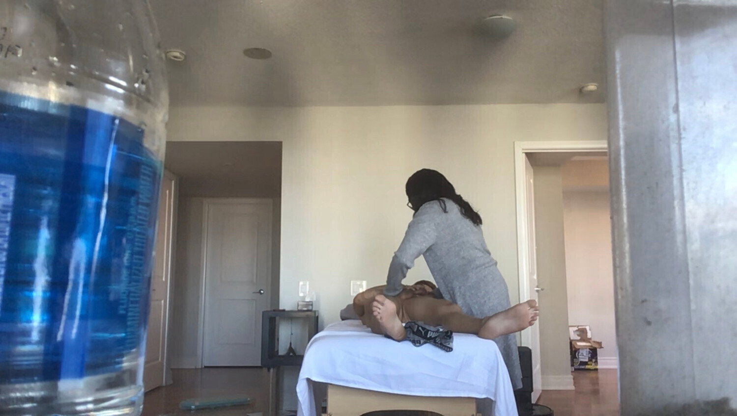 Legit Ebony CAN'T Help Herself Gives Asian