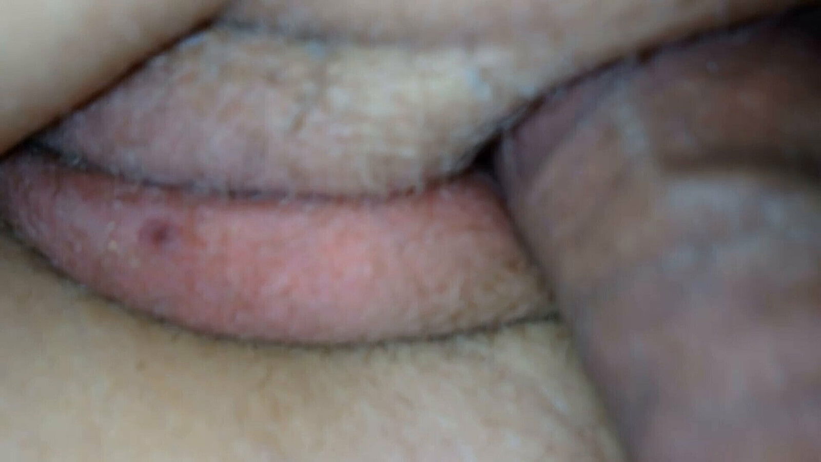 Pussy fucked covered with sperm