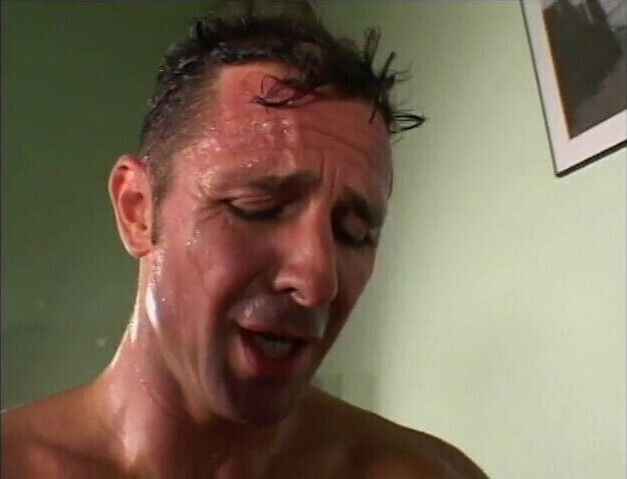 Three dudes trade double-penetrating trampy b-cup blonde