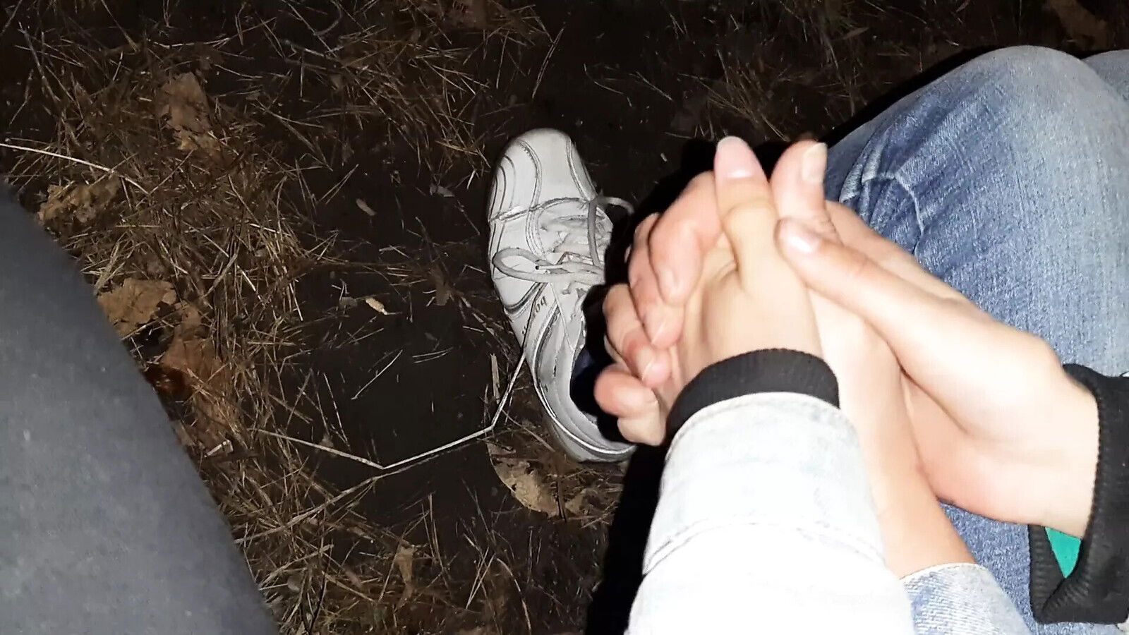 Neighbor forest fire masturbates talks dirty