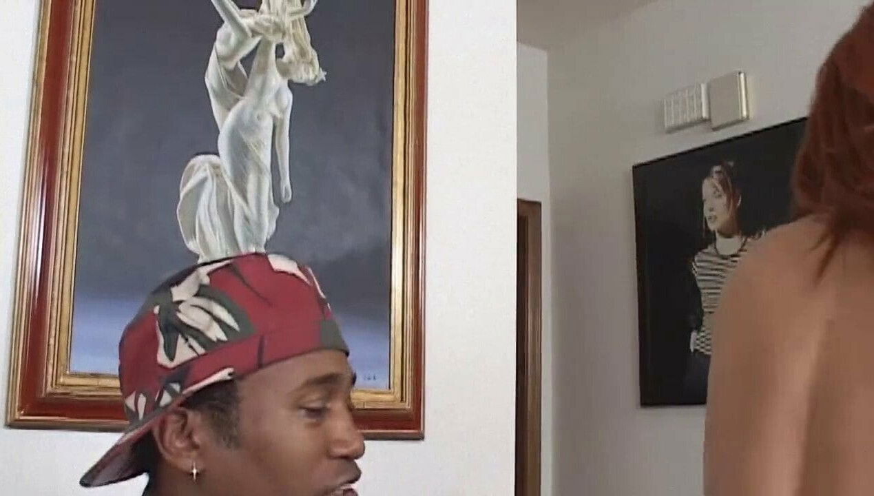 redhead loves with black Cocks