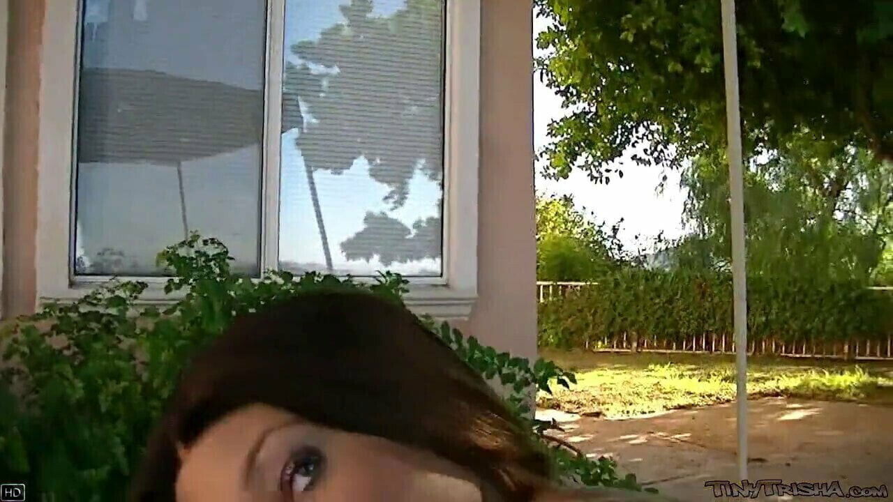 Tiny Trisha naked Blowjob