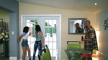 Possessed Dad Hunts Down Daughters And Fucks Them