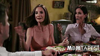 Mom And Aunt Fight For Their Throne (My Cock)