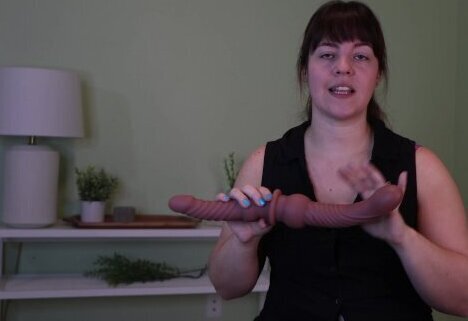 Review Realistic Silicone Double Ended Dildo