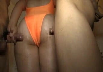 censored asian swimsuit