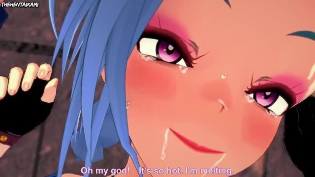 Jinx Catches Bridge Gives Time Your Life! League Legends Arcane