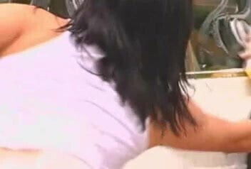 Aria Giovanni and Monica Mendez - Busty Carwash