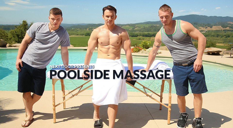 Poolside Massage XXX Video