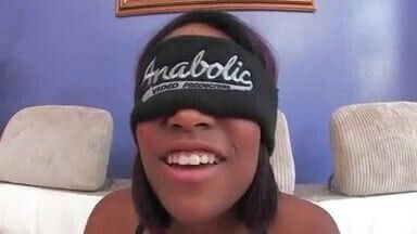 Amber Stars Fools Around With White Dicks