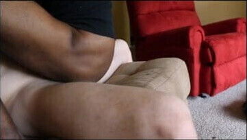 Black Jock Bred Swallows Multiple White Boy Cum