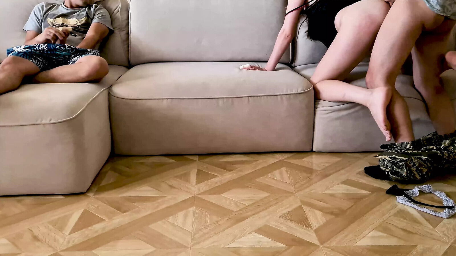 I'm cuckold, Locksmith fucked wife again. Bitch