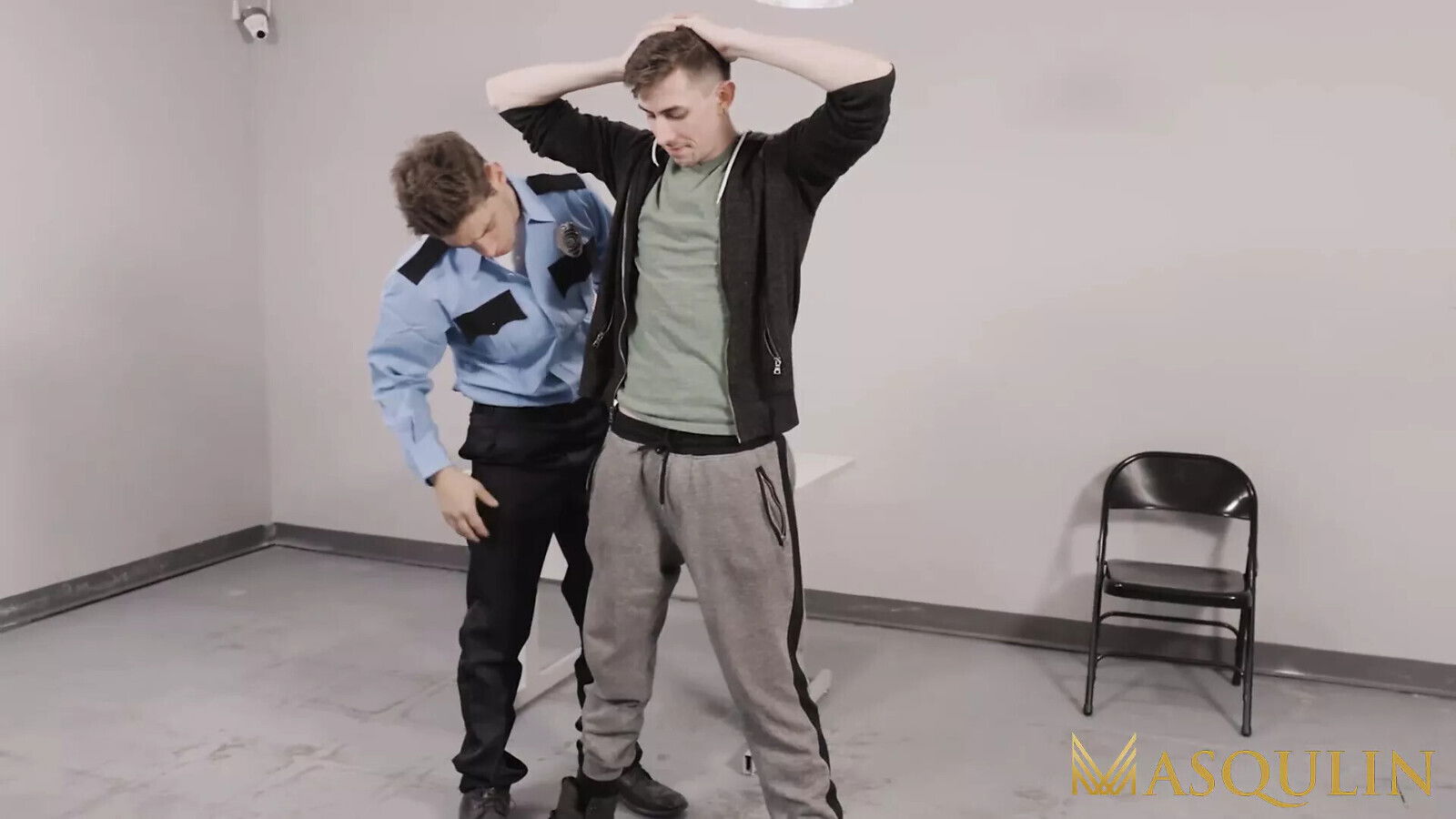 MASQULIN Policeman Michael Barebacks Jack Hunter