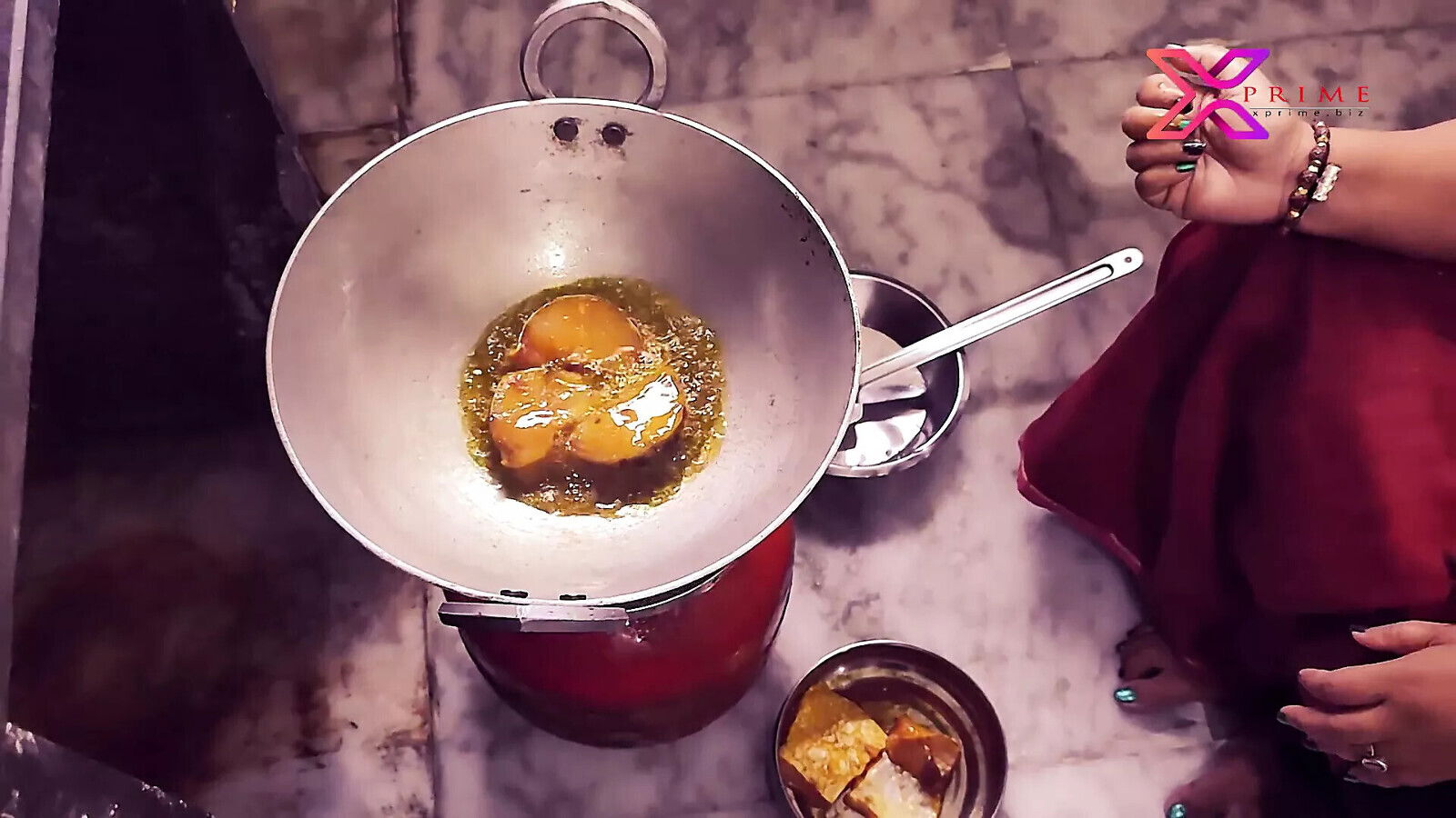 Milf Fucked While Cooking