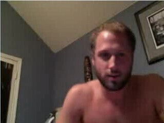 Straight guys feet on webcam #209