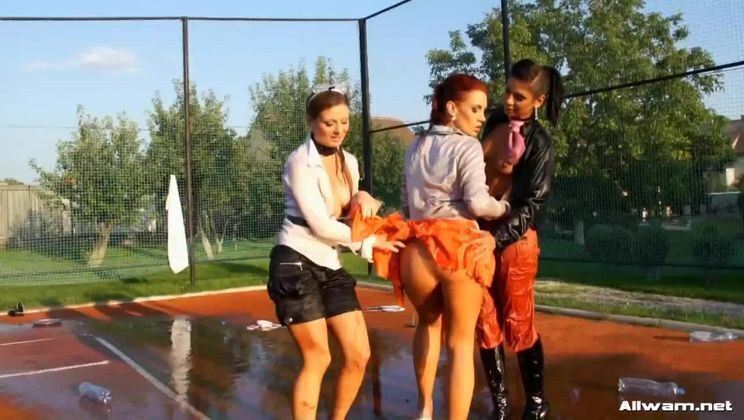 Pissed Wetlook Badminton Bunnies