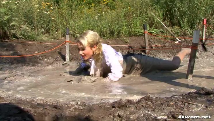 Obstacle Course Destroys Entire Wardrobe