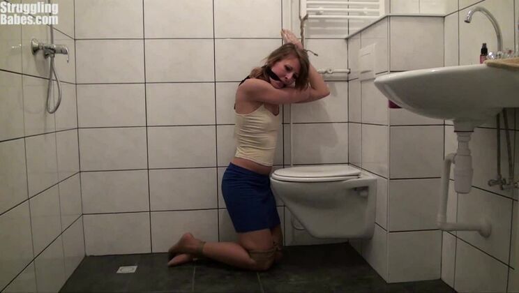 bound cleavegagged hands taped