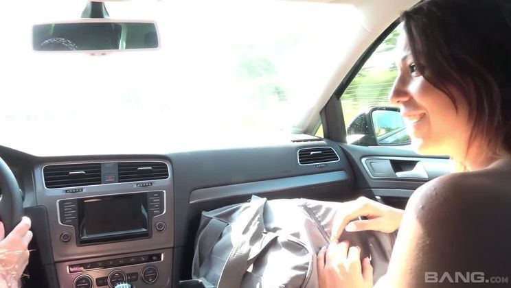 Natalie gets thick dick woods with stranger