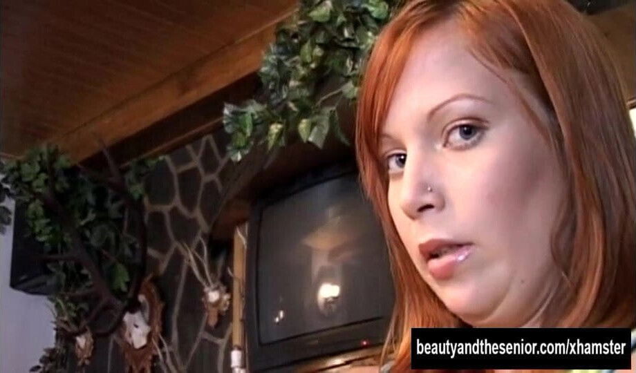 Teen Electra Angel take an old cock