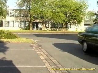 young german pickup bukkake