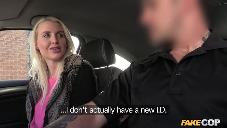 Copper Fucks Blonde With Licence