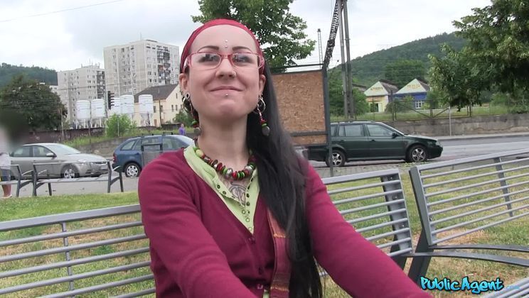 Hippie Chick Takes A Stranger's Thick Dick