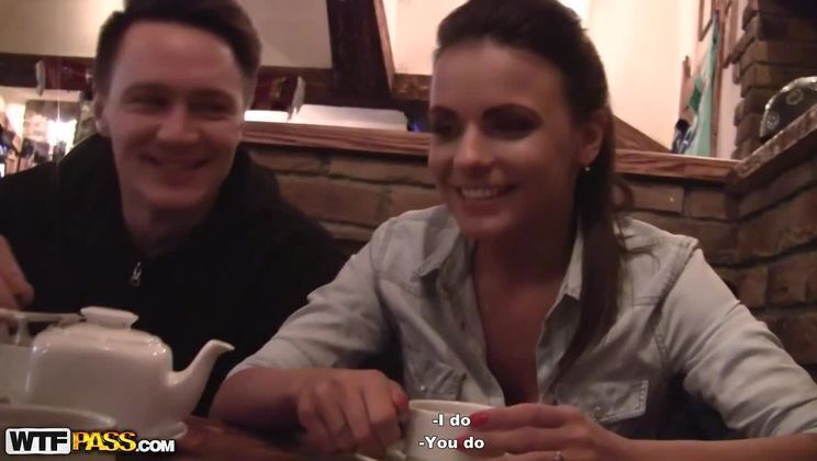 Exciting pickup porn with cute college girl