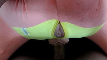 Fucking Pink Draggy Plush with Fleshlight