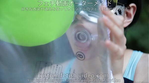 woman putting into float.