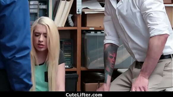 Teen Thief Fucked In Front Of Her Father