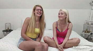 Blonde Babes Play Game Strip