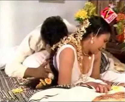 Telugu House Wife First Night Room Scene CineKingdom.com