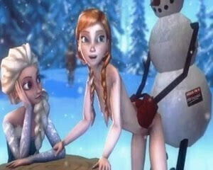 Elsa and Anna 3D sex compilation (Frozen)
