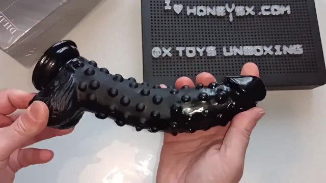 Unboxing Stimulating-dildo HoneySX Corn (Bottomtoys)