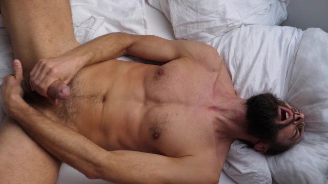 Cought stranger masturbating hostel room