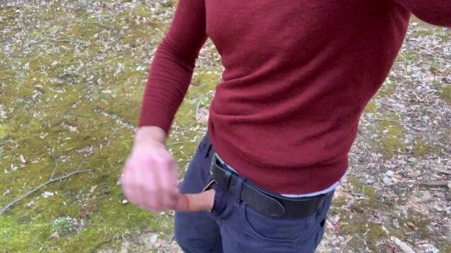 jerk squirt jeans public park! Tjenner